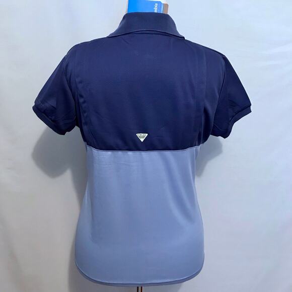 Columbia NWT PFG Short Sleeves Polo Women L - Picture 6 of 11